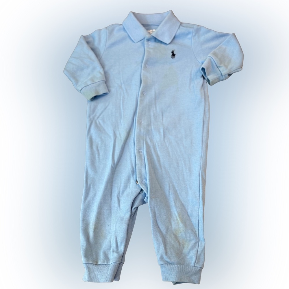 Polo by Ralph Lauren Light Blue‎ Footie